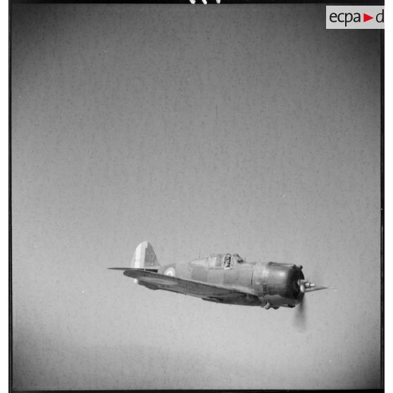 Pilote de Curtiss avant son envol.