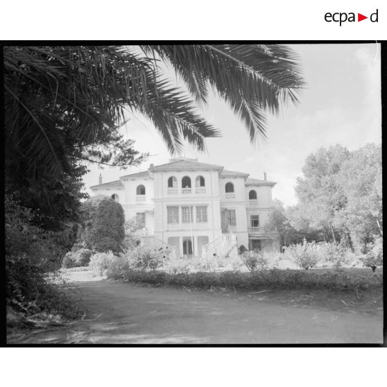 Le château de l'école de La Vigie en Algérie.