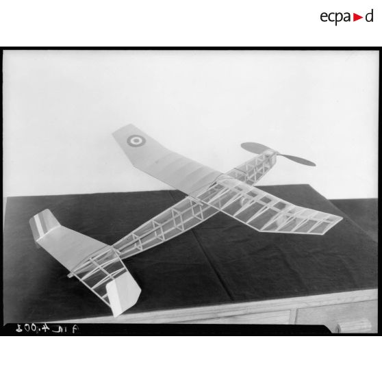 Modèle réduit d'avion. (Direction des Sports Aériens).