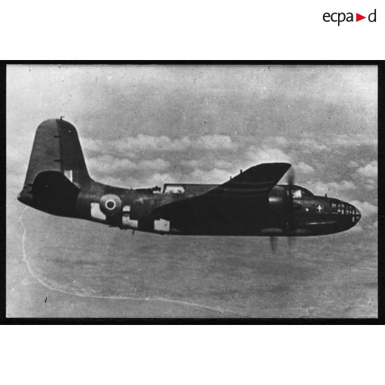 Douglas Boston en plein vol.