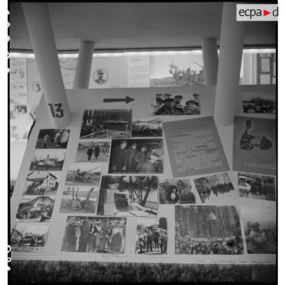 Exposition "Français, voici notre Armée" à Paris. [description provisoire]
