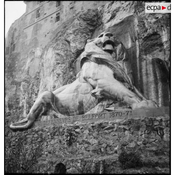 Le lion de Belfort. [description provisoire]