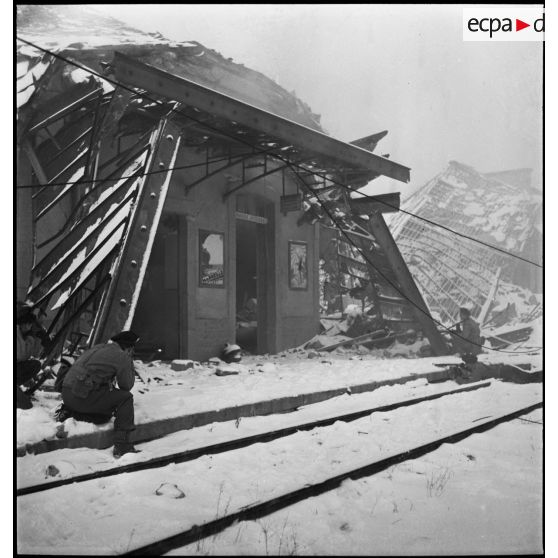 Le 1er groupement de choc du lieutenant-colonel Gambiez en Franche-Comté. [description provisoire]
