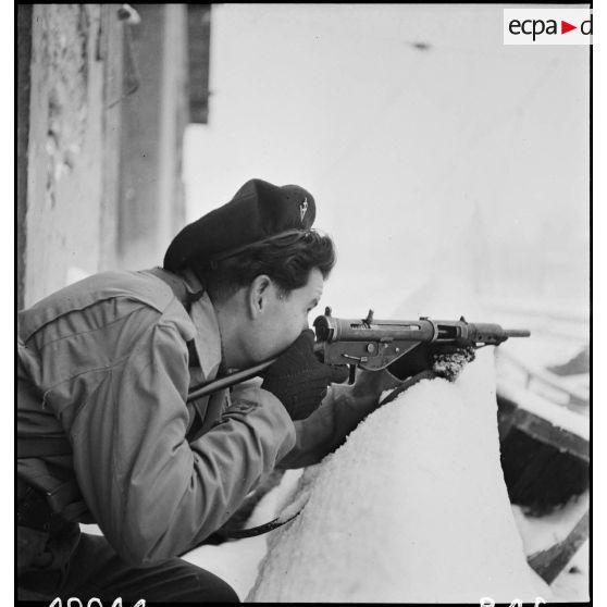 Le 1er groupement de choc du lieutenant-colonel Gambiez en Franche-Comté. [description provisoire]