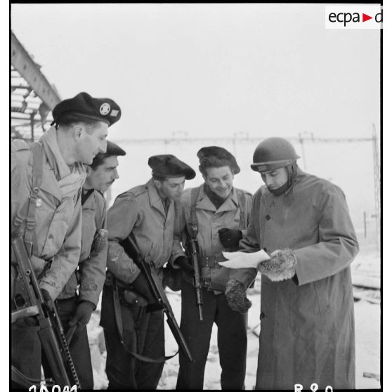 Le 1er groupement de choc du lieutenant-colonel Gambiez en Franche-Comté. [description provisoire]
