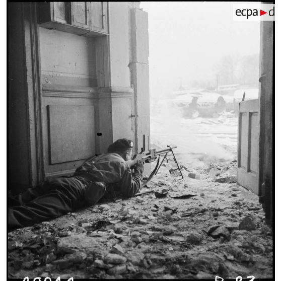 Le 1er groupement de choc du lieutenant-colonel Gambiez en Franche-Comté. [description provisoire]