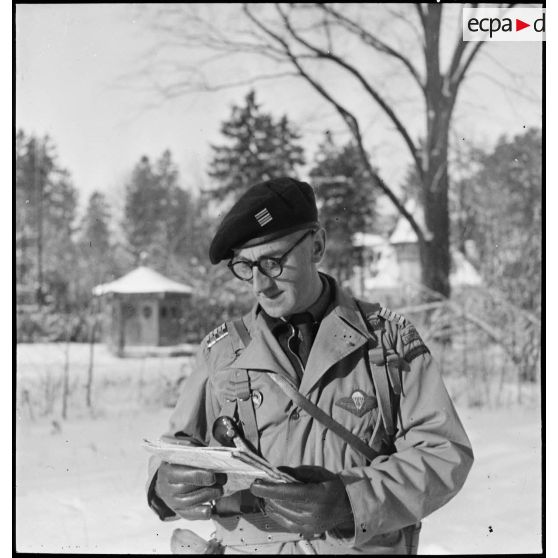 Le 1er groupement de choc du lieutenant-colonel Gambiez en Franche-Comté. [description provisoire]