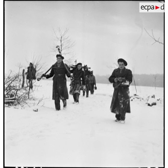 Le 1er groupement de choc du lieutenant-colonel Gambiez en Franche-Comté. [description provisoire]