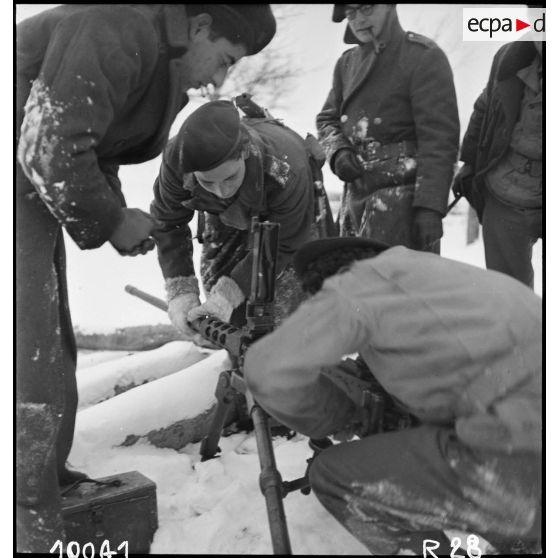 Le 1er groupement de choc du lieutenant-colonel Gambiez en Franche-Comté. [description provisoire]
