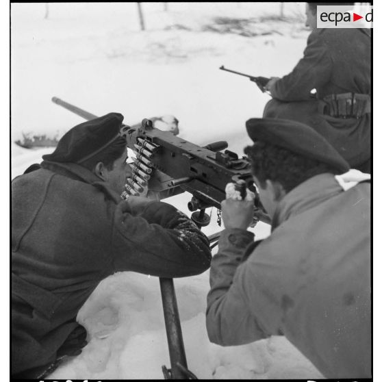 Le 1er groupement de choc du lieutenant-colonel Gambiez en Franche-Comté. [description provisoire]