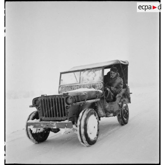 Bataille d'Alsace : La 2e DB au repos à Obernai. [description provisoire]