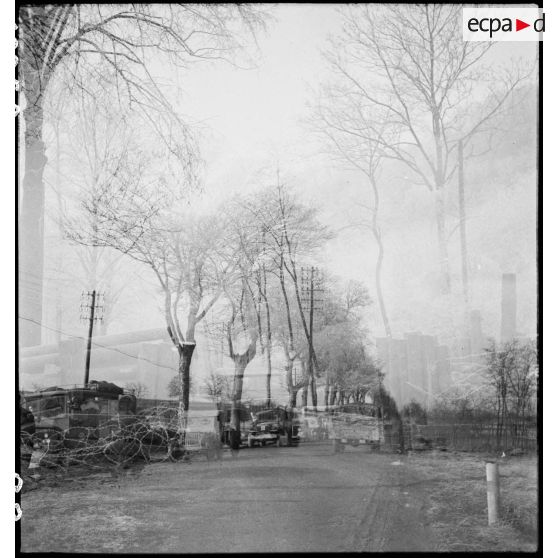 Bataille d'Alsace : La 2e DB au repos à Obernai. [description provisoire]