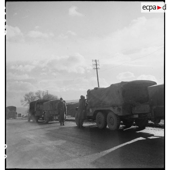 Bataille d'Alsace : La 2e DB au repos à Obernai. [description provisoire]