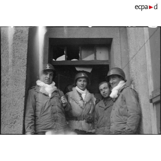 Bataille d'Alsace : Le 25e Bataillon médical à Mulhouse et dans ses environs. [description provisoire]