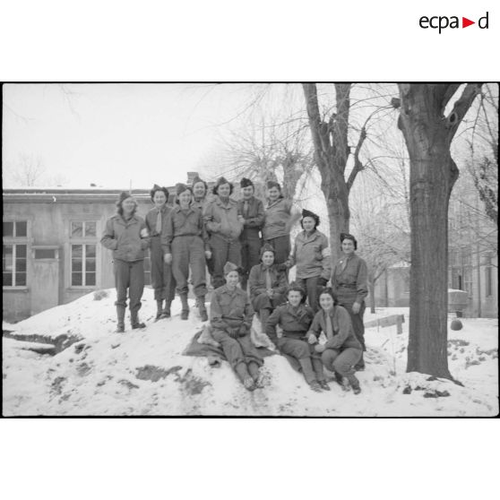 Bataille d'Alsace : Le 25e Bataillon médical à Mulhouse et dans ses environs. [description provisoire]