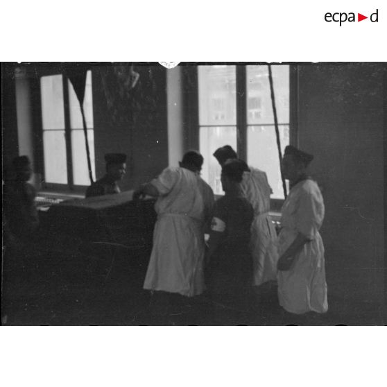 Bataille d'Alsace : Le 25e Bataillon médical à Mulhouse et dans ses environs. [description provisoire]