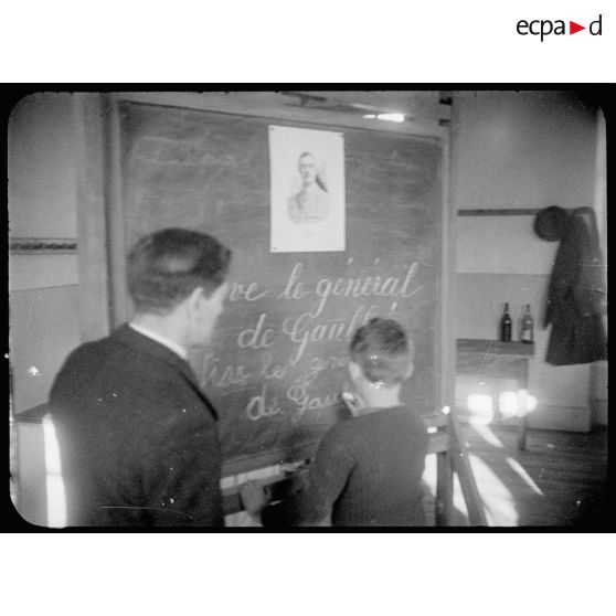 Une classe en Alsace. [description provisoire]