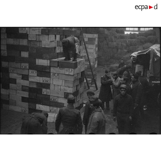 Intendance de la 3e DIA ; combats pour Kilstett ; positions défensives de Strasbourg. [description provisoire]