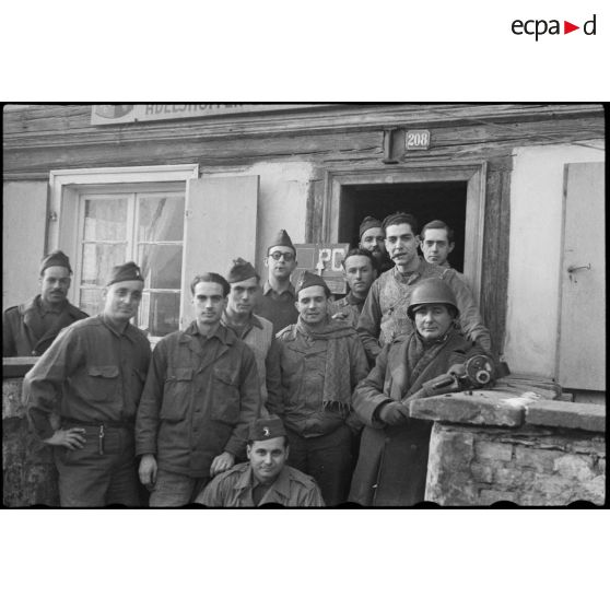 Intendance de la 3e DIA ; combats pour Kilstett ; positions défensives de Strasbourg. [description provisoire]