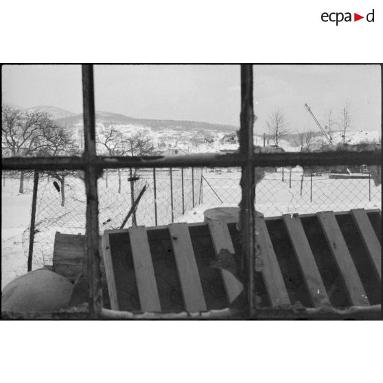 Bataille d'Alsace : La 4e DMM (Division marocaine de montagne) dans la région de Thann. [description provisoire]