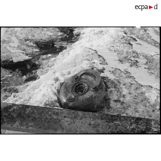 Bataille d'Alsace : La 4e DMM (Division marocaine de montagne) dans la région de Thann. [description provisoire]