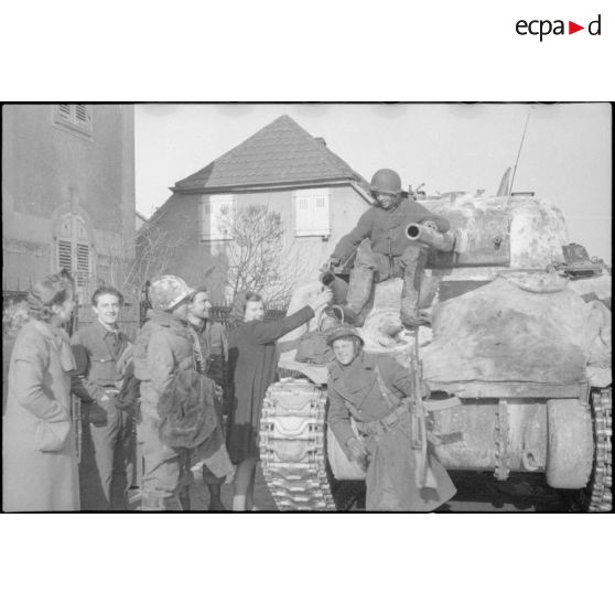 Bataille d'Alsace : La libération de Colmar. (2/13) [description provisoire]