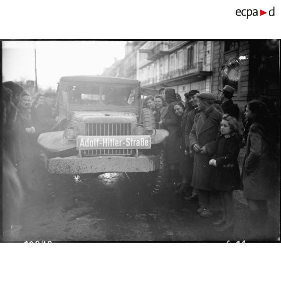 Bataille d'Alsace : La libération de Colmar. (3/13). [description provisoire]