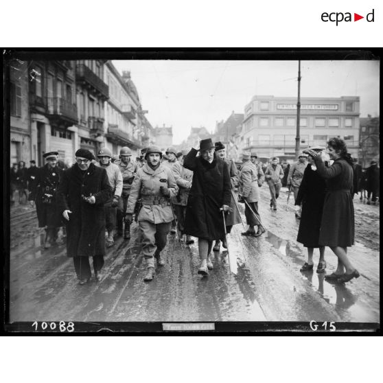 Bataille d'Alsace : La libération de Colmar. (3/13). [description provisoire]