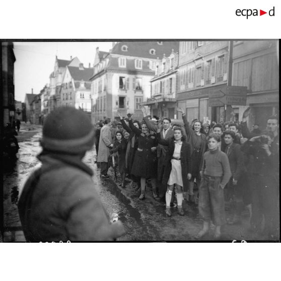 Bataille d'Alsace : La libération de Colmar. (3/13). [description provisoire]