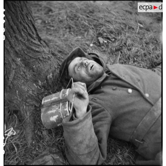 Cadavres de soldats allemands. [description provisoire]