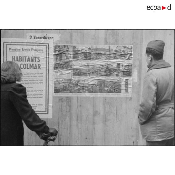 Bataille d'Alsace : Cérémonie célébrant la libération de Colmar. (7/13) [description provisoire]