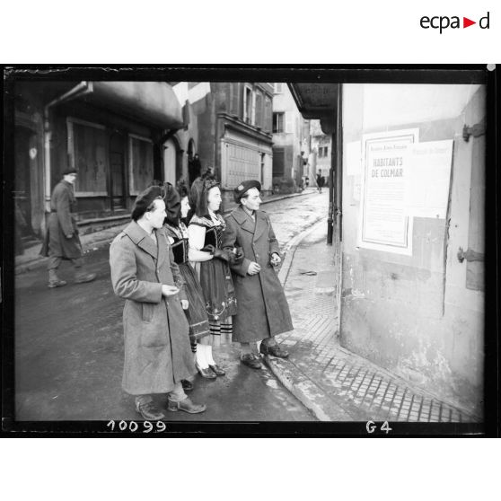 Bataille d'Alsace : Cérémonie célébrant la libération de Colmar. (8/13) [description provisoire]