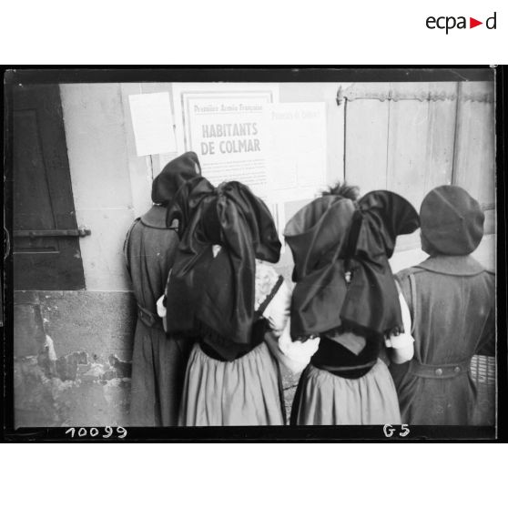 Bataille d'Alsace : Cérémonie célébrant la libération de Colmar. (8/13) [description provisoire]