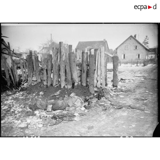 Offensive du CC 6 de la 5e DB dans le secteur de Jebsheim. [description provisoire]