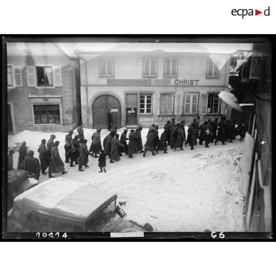 Offensive du CC 6 de la 5e DB dans le secteur de Jebsheim. [description provisoire]