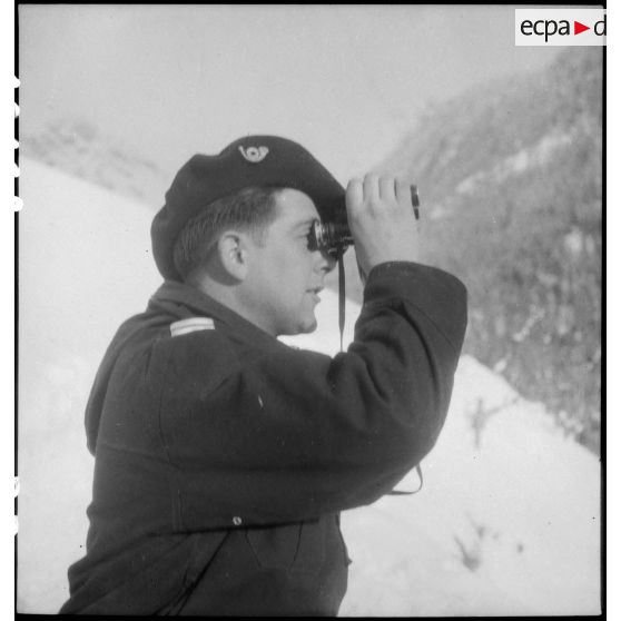 Avec la Division alpine. [description provisoire]