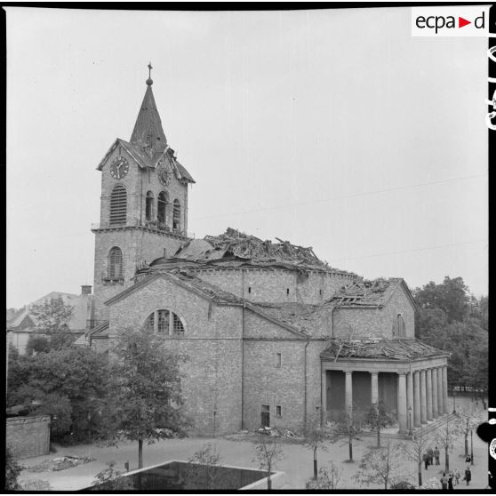 Eglise à Strasbourg (Bas-Rhin). [description provisoire]