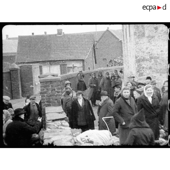 La population civile de Cologne. [description provisoire]