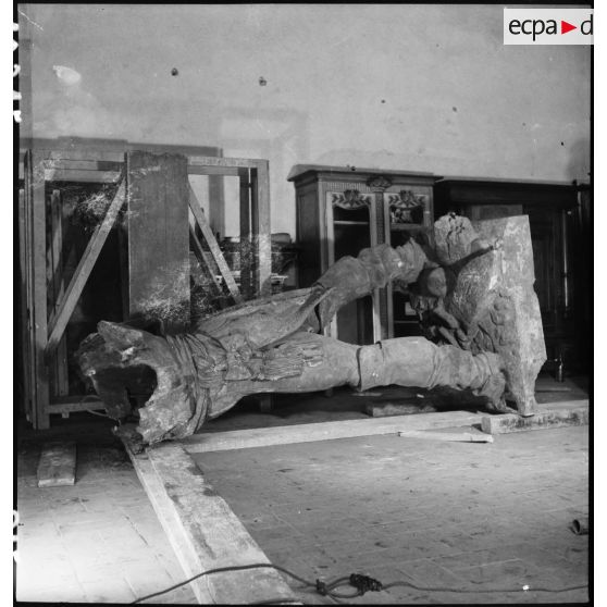 La statue du général Rapp à Colmar. [description provisoire]