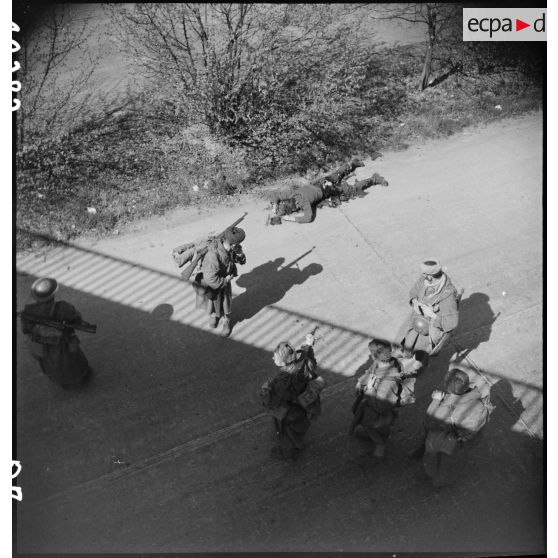 Cadavre d'un soldat allemand. [description provisoire]