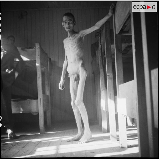 Déporté rescapé du camp de Vaihingen. [description provisoire]