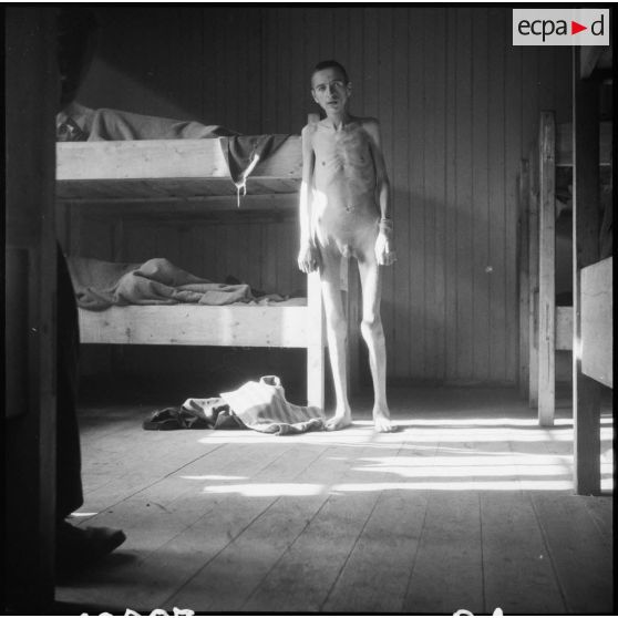 Déporté rescapé du camp de Vaihingen. [description provisoire]