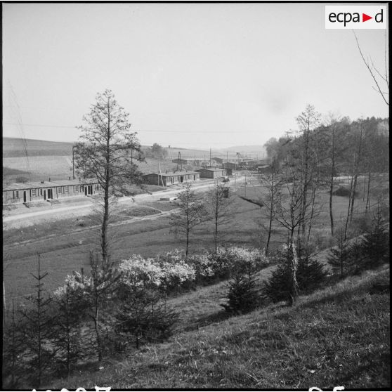 Plan d'ensemble du camp de Vaihingen. [description provisoire]