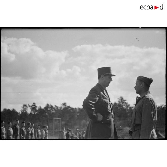 Le général de Gaulle. [description provisoire]