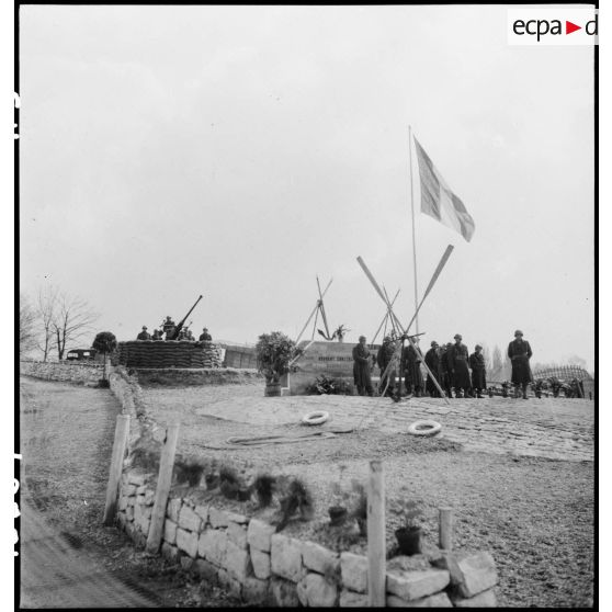 Cérémonie des couleurs à Spire. [description provisoire]