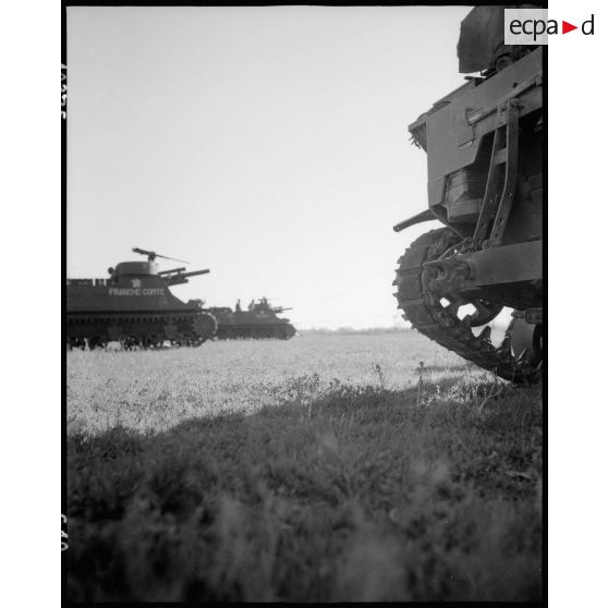 Franche-Comté et Alsace 1re section de tir [description provisoire]