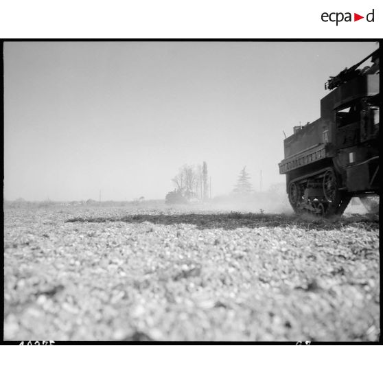 Half-track type M5 munitions Pau de la 31e batterie du 64e RADB [description provisoire]