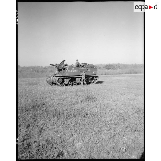 Obusier de 105 mm M7 Flandres [description provisoire]