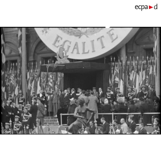 Discours du général de Gaulle à l'Hôtel de ville. [description provisoire]