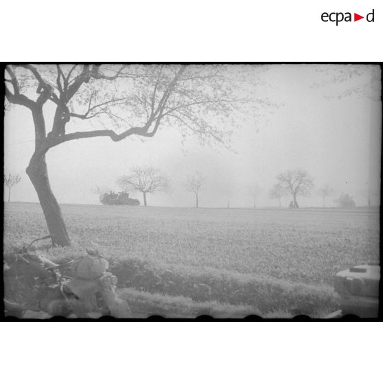 Prise de la ville de Freudestadt - Progression en Forêt Noire. [description provisoire]